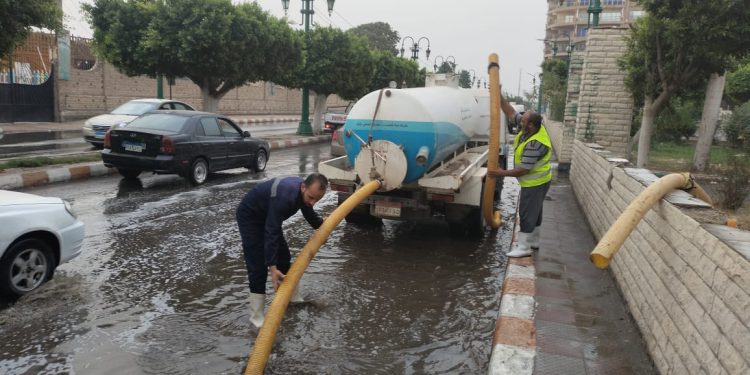 مياه المنيا ترفع درجة الاستعداد لمواجهة التقلبات والعواصف الترابية والأمطار