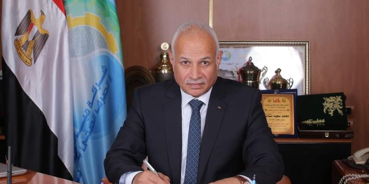 رئيس مياه البحيرة يستقبل لجنة ايجاك  اثناء زيارتها للمعمل المركزي