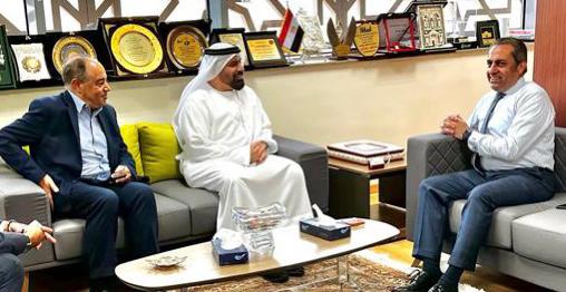 رئيس شركة العاصمة يلتقي مسئولي مجموعة ماجد الفطيم 