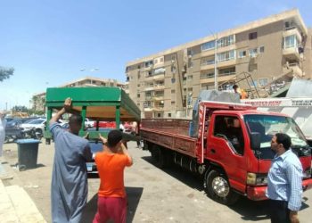 جهاز حدائق اكتوبر يشن حملة مكبرة تستهدف مناطق الفردوس وابني بيتك 2 وطريق الفيوم والواحات