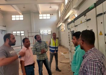 رئيس جهاز مدينة ناصر الجديدة يُتابع أعمال تنفيذ محطة تنقية مياه الشرب والرافع الأوسط.. بطاقة 125 ألف م3
