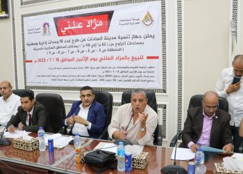 رئيس جهاز السادات: بيع 10 وحدات مهنية وإدارية لتوفير الخدمات ومواصلة رفع الإشغالات وأعمال التطوير 