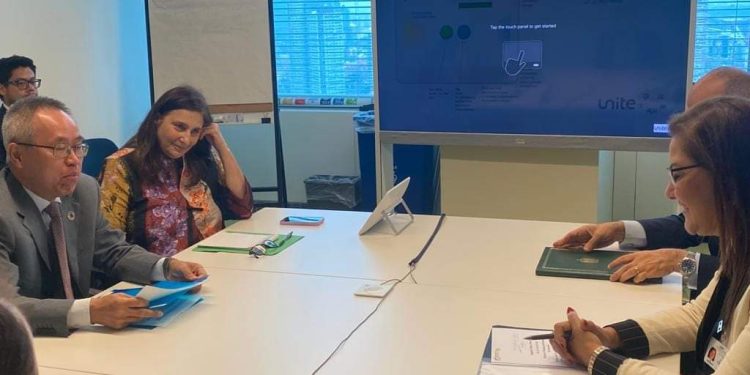 وزيرة التخطيط تواصل لقاءاتها على هامش المشاركة بالمنتدى السياسي رفيع المستوى بنيويورك