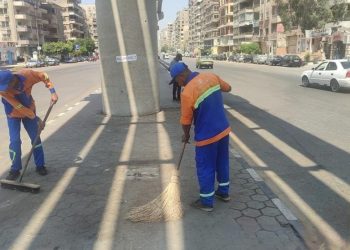 محافظة القاهرة: إزالة التعديات على مسار المونوريل بحي شرق مدينة نصر