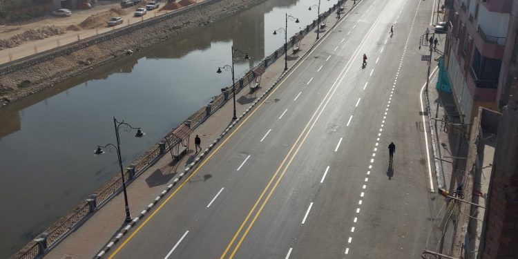 التنمية الحضرية: انتهاء تطوير منطقة قحافة بطنطا ورصف 6 شوارع رئيسية بها