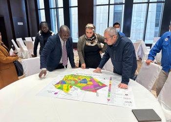 لقاء بين رئيس شركة العاصمة الإدارية ووزير الحكم المحلي