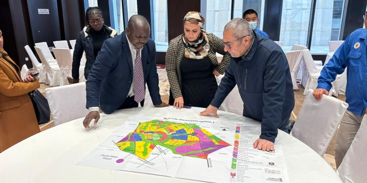 لقاء بين رئيس شركة العاصمة الإدارية ووزير الحكم المحلي