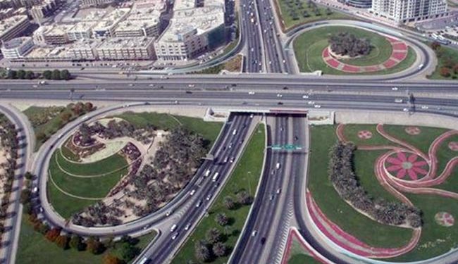 جانب من مشروعات الطرق