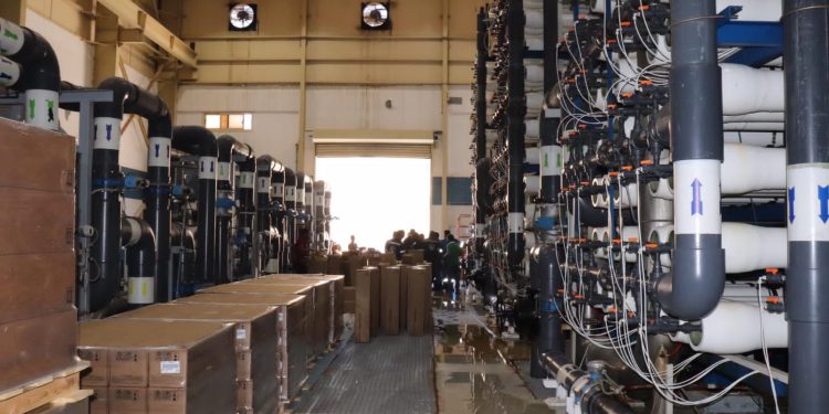 75 مليون لاحلال وتجديد الاغشية بمحطة تحلية اليسر بالغردقة