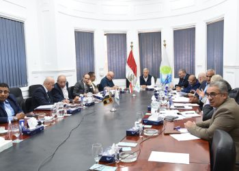 التنسيقية العليا لشركات مياه الشرب والصرف الصحى تتابع معدلات تنفيذ مشروعات حياة كريمة