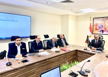 نائب وزير الإسكان يترأس اجتماعا لمتابعة مشروع محطة معالجة إسكندرية الغربية