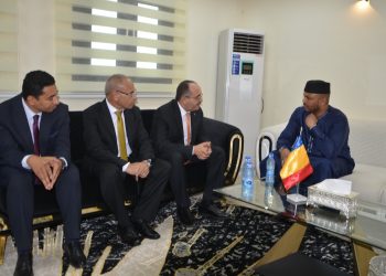 الرئيس التشادى يستقبل رئيس المقاولون العرب ويشيد بأعمال الشركة