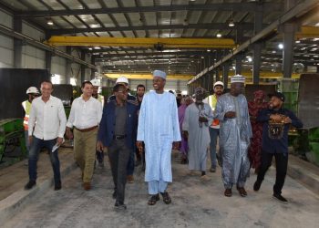 وفد جمعية المهندسين النيجيريين يزور المشروعات القومية