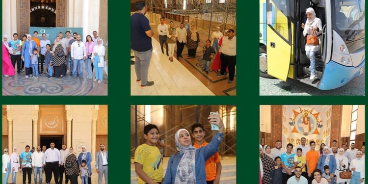 وفد من المصريين بالخارج يزور العاصمة الإدارية الجديدة