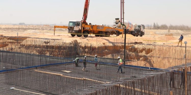 متابعة لأعمال المشروعات بمناطق جنوب الأحياء والحزام الأخضر والتوسعات الشرقية فى 6 أكتوبر