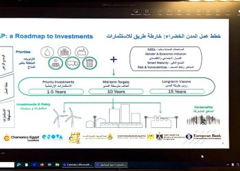 نائب وزير الإسكان يستقبل ممثلي البنك الأوروبي لعرض مخرجات خطة عمل المدينة الخضراء بــ6 أكتوبر