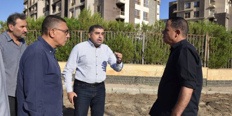 جولات تفقدية بمحطة تنقية المياه والمناطق السكنية ومشروعات جنة بمدينة الشيخ زايد