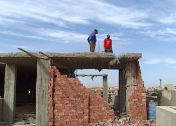 جانب من إزالة المخالفات