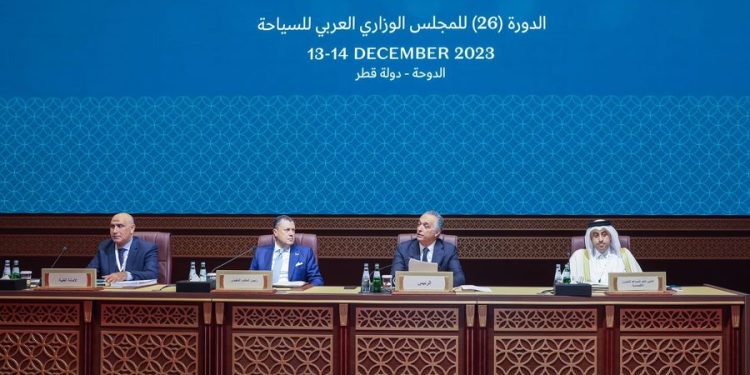 وزير السياحة والآثار يشارك في اجتماع الدورة 26 للمجلس الوزارى العربي للسياحة بالدوحة