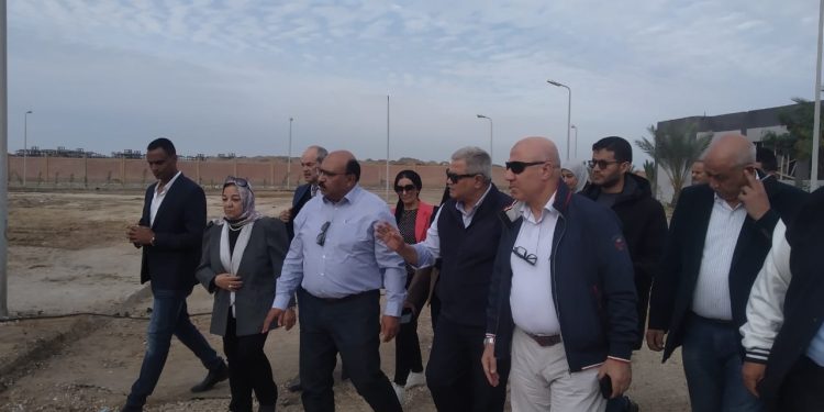 رئيس الشركة القابضة للمياه يتفقد محطة معالجة بورفؤاد بمحافظة بورسعيد