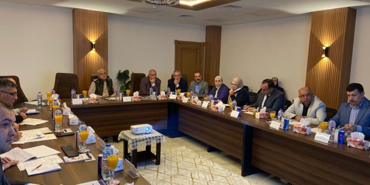 نائب رئيس هيئة المجتمعات العمرانية يترأس اجتماع الوحدة المركزية لتقنين الأراضي المضافة لعدد من أحوزة المدن