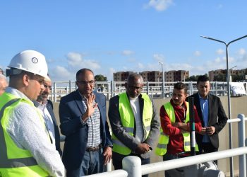 نائب وزير الإسكان يتفقد مشروع محطة معالجة الصرف الصحي “سنيطة الرفاعين” بمركز فاقوس بالشرقية