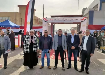 رؤساء المدن الجديدة يتفقدون لجان الانتخابات