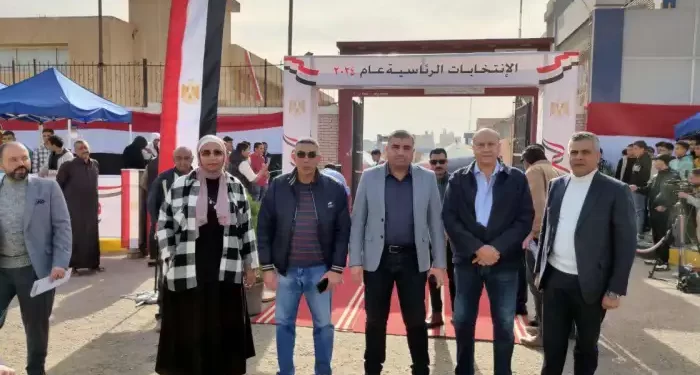 رؤساء المدن الجديدة يتفقدون لجان الانتخابات