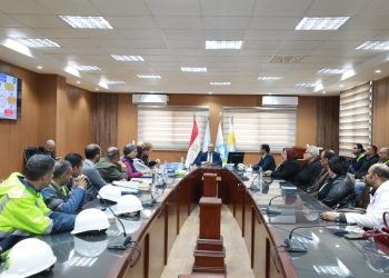 مياه الإسكندرية تستقبل وفد البرلمان والسفارة الألمانية بمحطة المنشية