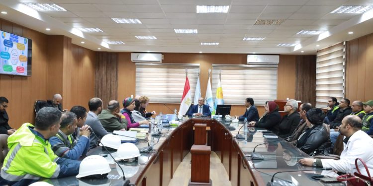 مياه الإسكندرية تستقبل وفد البرلمان والسفارة الألمانية بمحطة المنشية