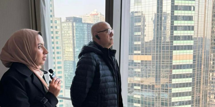 وزير الإسكان يواصل جولاته بـ”بكين” بتفقد منطقة الأعمال المركزية التابعة لمركز التجارة العالمي الصيني