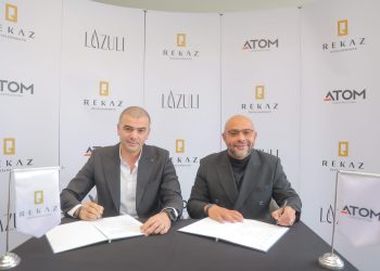 «ركاز للتطوير» تتعاقد مع « Atom» و«AROMA» لتنفيذ أعمال في «Lazuli» بتكلفة 400 مليون جنيه