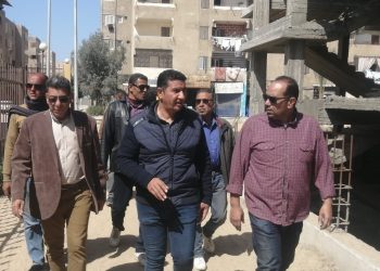رئيس جهاز بني سويف الجديدة يتفقد مشروعات المرافق وأعمال التطوير ومحطة المعالجة