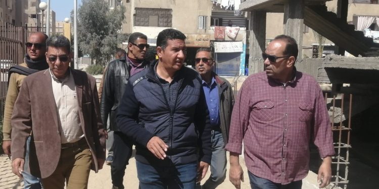 رئيس جهاز بني سويف الجديدة يتفقد مشروعات المرافق وأعمال التطوير ومحطة المعالجة