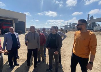 رئيس جهاز دمياط الجديدة يتفقد أعمال التطوير ورفع الكفاءة بالمنطقة الحرة الصناعية