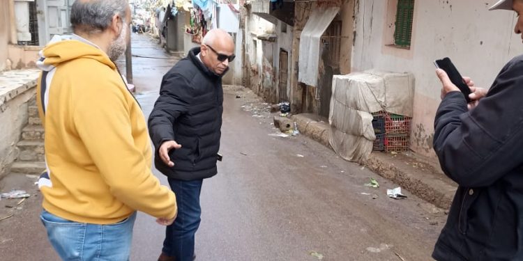 جولة تفقدية لرئيس مياه البحيرة لروافع ومحطات الشركة، ومتابعة أعمال سحب مياه الأمطار