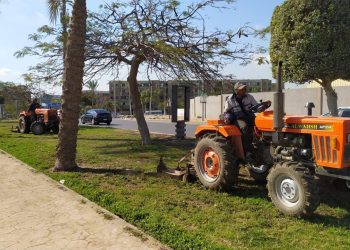 رئيس جهاز العبور يتفقد أعمال تنفيذ مشروع التغذية الكهربائية لعددٍ من الموزعات..ومواصلة أعمال التطوير  بالشيخ زايد