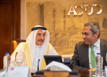 العاصمة الإدارية تستقبل الشيخ خالد بن عبد الله آل خليفة نائب رئيس مجلس الوزراء البحريني وعادل العسومي رئيس البرلمان العربي