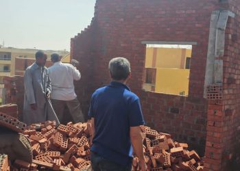 إزالة مخالفات بناء وإشغالات في حملات بمدينتي بدر والعاشر من رمضان