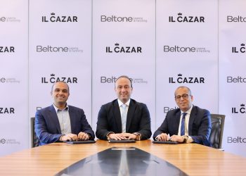 بلتون للتأجير التمويلي توقع اتفاقية بيع وإعادة تأجير تمويلي وتخصيم بإجمالي 400 مليون جنيه مع الكازار للتطوير 