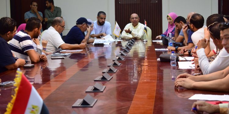 رئيس جهاز أكتوبر الجديدة يلتقي مسئولي الشركات المنفذة لوحدات “سكن لكل المصريين” لمتابعة الموقف التنفيذي