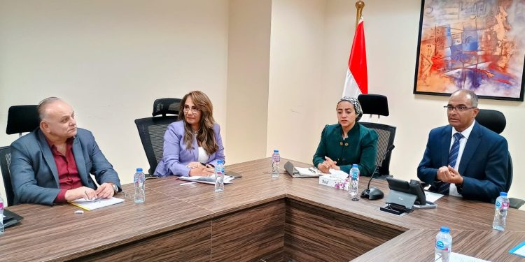 نائبا وزير الإسكان ومحافظ جنوب سيناء يناقشان خطة إعادة تأهيل ورفع كفاءة محطة معالجة الصرف الصحي بمدينة دهب