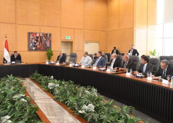 وزير الإسكان يلتقى مجموعة من المطورين العقاريين لبحث مشاركتهم فى المنتدى الحضرى العالمى 12