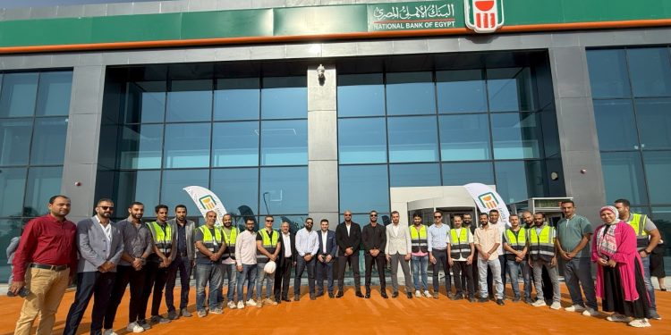 MODAD للهندسة والإنشاءات تنتهي من تنفيذ مبنى اداري يشمل فرع البنك الأهلي المصري في الشروق