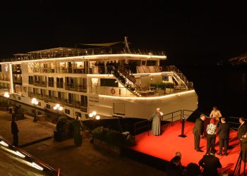 المقاولون العرب تشارك فى افتتاح أحدث الفنادق العائمة بالأقصر