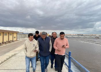 رئيس جهاز برج العرب الجديدة يتفقد منظومة الصرف الصحي ووحدات”سكن لكل المصريين” بالمدينة