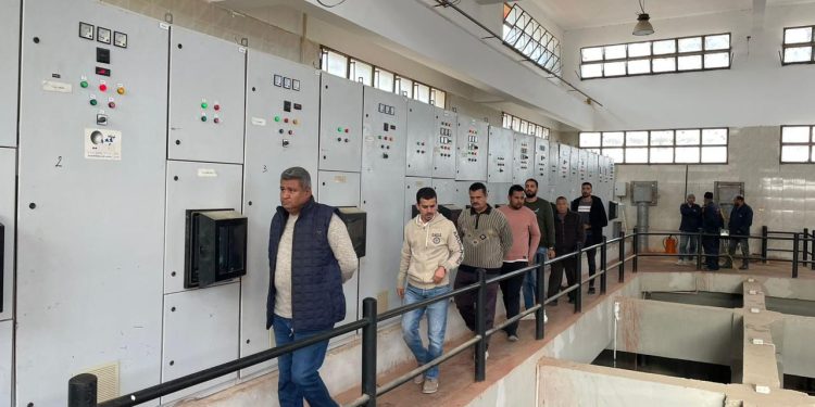 رئيس جهاز برج العرب الجديدة يتفقد منظومة الصرف الصحي ووحدات”سكن لكل المصريين” بالمدينة