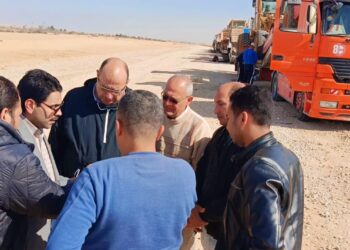 رئيس جهاز العبور الجديدة يتفقد مشروع الحلول العاجلة لتغذية المجاورات المستهدفة بالمياه بمنطقة الأمل”سابقاً”