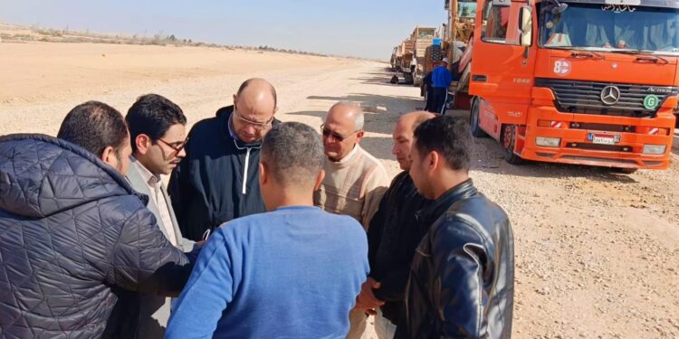 رئيس جهاز العبور الجديدة يتفقد مشروع الحلول العاجلة لتغذية المجاورات المستهدفة بالمياه بمنطقة الأمل”سابقاً”