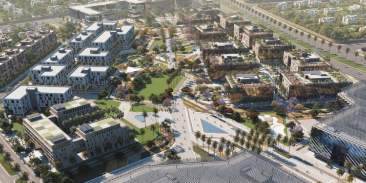 التعمير والاستشارات الهندسية تحتفل بإطلاق Urban Business Lane في القاهرة الجديدة